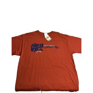 Vintage Y2K Hard Rock Cafe San Juan Puerto Rico NWT T-Shirt Men's Large L KC